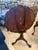 Oxblood Red Kindel Winterthur Collection Mahogany Pie Crust Flip Top Table For Sale - Image 8 of 9