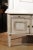 Late 19th Century Swedish 1890 Painted Sideboard with Two Drawers, Two Doors and Fluted Side Posts For Sale - Image 5 of 12