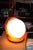 Orange Pop Art Orange White Ball Table Lamp from Guzzini, 1960s For Sale - Image 8 of 10