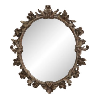 Carvers Guild Model 7530 Ornate Silver Mirror For Sale