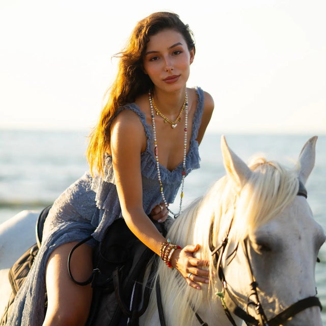 Early 21st Century Love in Bloom Charm Necklace For Sale - Image 5 of 11