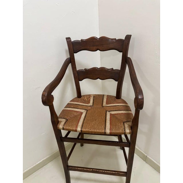 Farmhouse France Provincial Bar Stool 1970's For Sale - Image 3 of 6