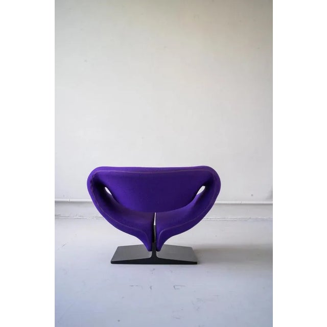 Ribbon Purple Armchair by Pierre Paulin for Artifort, 1966, in Restored conditions. Designed 1960 to 1969