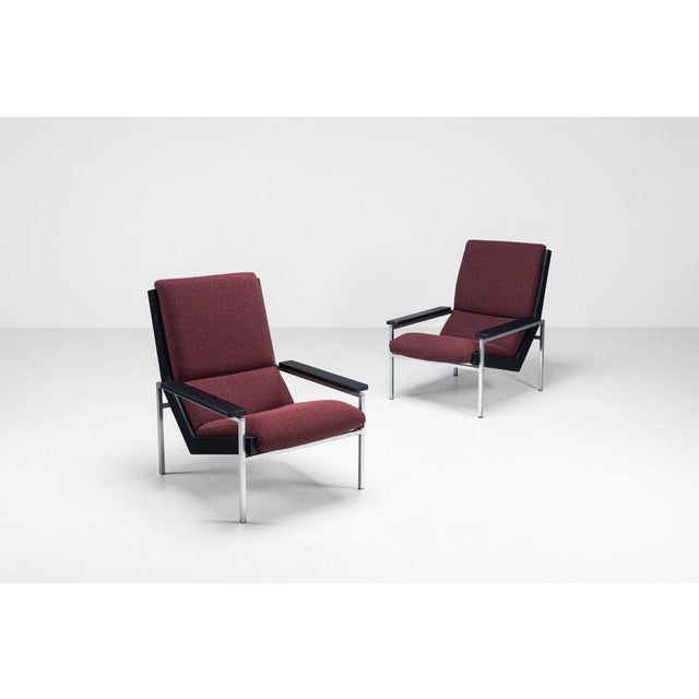 Mid-Century Modern Lotus Lounge Chairs by Rob Parry for Gelderland, Netherlands, 1960, Set of 2 For Sale - Image 3 of 18