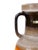 Orange Large Mid-Century West German Porcelain Vase, Orange, Beige & Brown, 18" Tall For Sale - Image 8 of 11