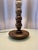 Brown Turned Wooden Lamp, France, 1950 For Sale - Image 8 of 14