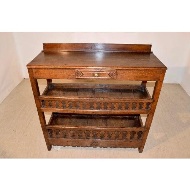 Brown 19th-C. French Baker's Rack For Sale - Image 8 of 11
