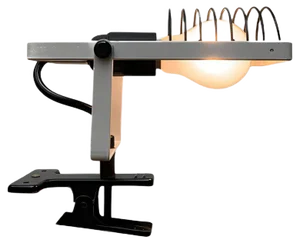 Vintage Italian Sintesi Pinza Clamp Table Lamp by Ernesto Gismondi for Artemide
