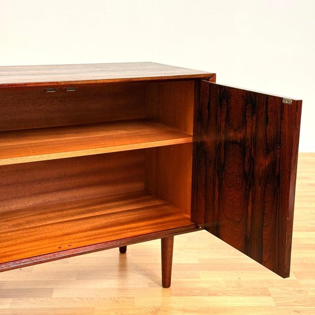 1950s Danish Sideboard in Santos Rosewood, 1950 For Sale - Image 5 of 10