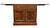 Dixie Furniture Banded Mahogany Traditional Style 68" Flip-Top Server Buffet 549-861 For Sale In Kansas City - Image 6 of 18