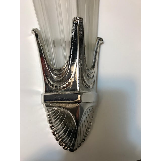 French Art Deco Geometric Scones by Georges Leleu - a Pair For Sale In New York - Image 6 of 12