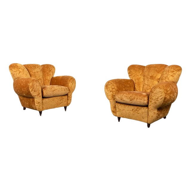 Lounge Chairs from Arredementi Borsani, Set of 2 For Sale