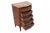 Walnut Chiffonier with Marble Top, 1890s For Sale - Image 6 of 12