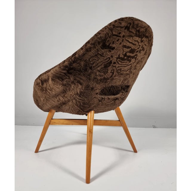 1960s Shell Armchair by Miroslav Navratil, 1960s For Sale - Image 5 of 6