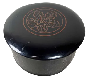 Japanese Urushi Chabako Tea Storage Box, 1920s