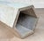 Vintage Postmodern Italian Travertine Marbled Plant Stand Pedestal For Sale - Image 9 of 9