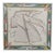 Vintage Framed Vent Portant Silk Scarf by Hermès, Paris, 1990s For Sale