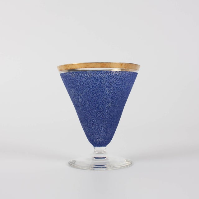 Vintage Portuguese Cocktail Glasses, 1950s, Set of 5 For Sale - Image 15 of 18