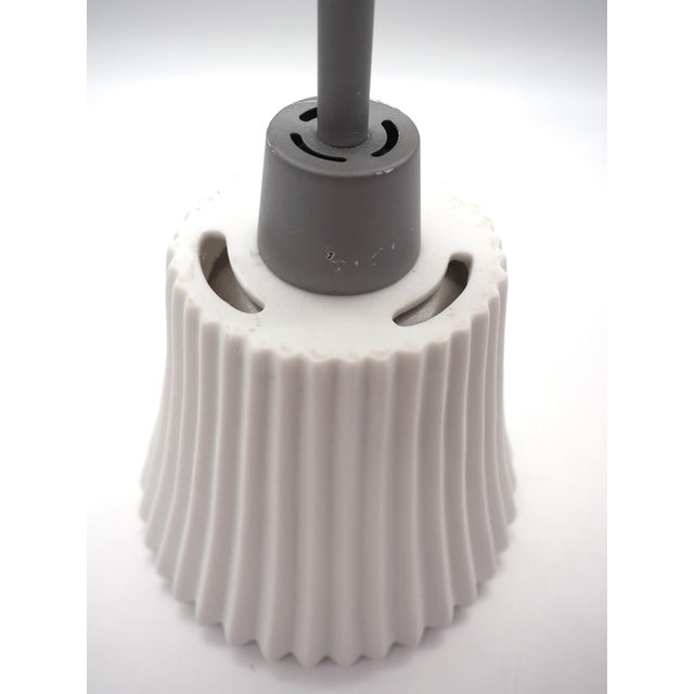 1990s White Ceramic Stilleben Pendant Lamp by IKEA, Sweden, 1990s, Set of 2 For Sale - Image 5 of 11