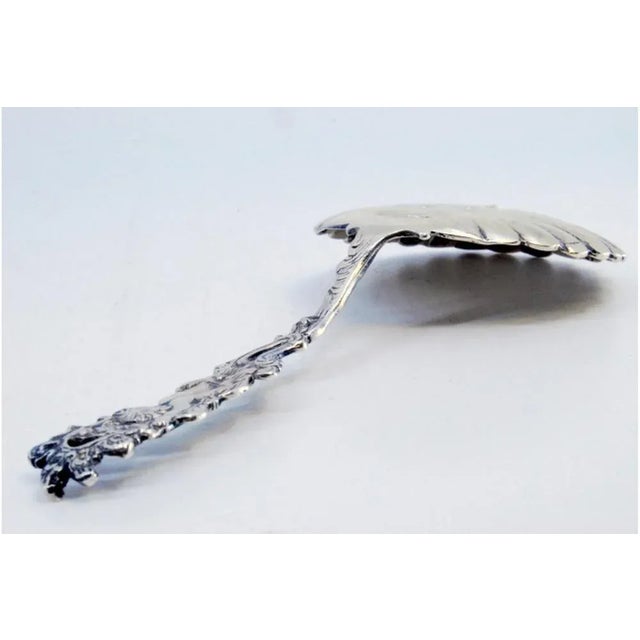 Silver Spoon for Strawberries For Sale - Image 4 of 8