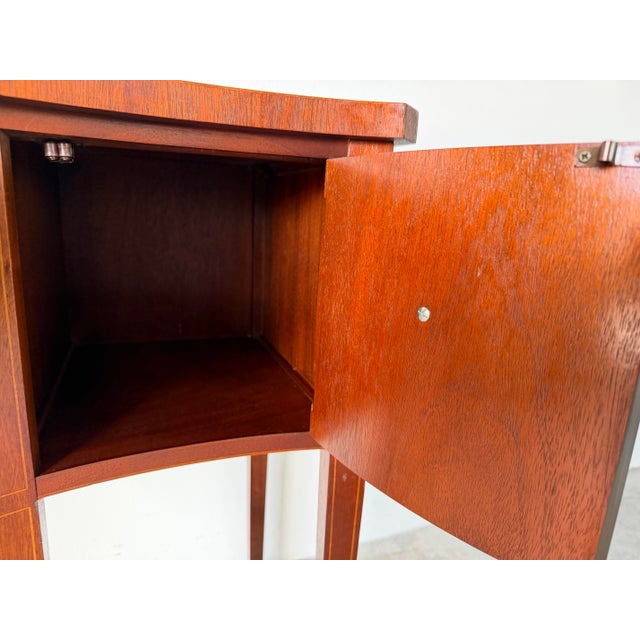 Baker Historic Charleston Collection Mahogany Brandy Board / Server Console Table For Sale - Image 11 of 13