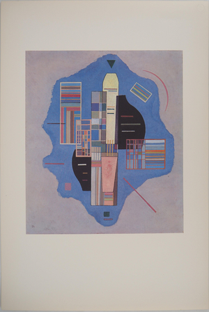 Vassily Kandinsky, Guitare abstraite, Lithograph