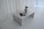 Small Flow Sculptural Waterfall Coffee Table in Aluminum by Veliento For Sale - Image 6 of 17