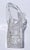 Mikasa Art Deco Heavy Crystal 8 Inch Vase v Shaped Mid-Century Modern For Sale - Image 10 of 13