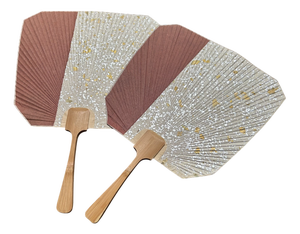 Japanese Fans Shinsui, 1960s, Set of 2