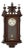 Vienna Mahogany Regulator Wall Clock, Ca. 1900 For Sale