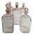 Baroque Liquor Bottles, Set of 5 For Sale