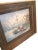 A captivating vintage oil on board painting depicting a lively harbor scene, signed by the artist Markey. The work...