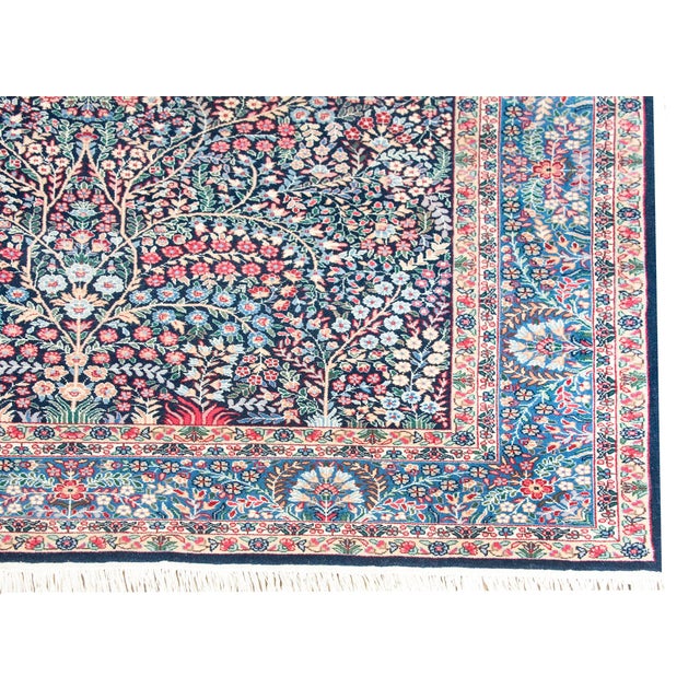 Early 20th Century Persian Kirman Rug For Sale - Image 13 of 15