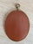 Italian Brass Oval Mirror Articulated Hanger For Sale - Image 13 of 14