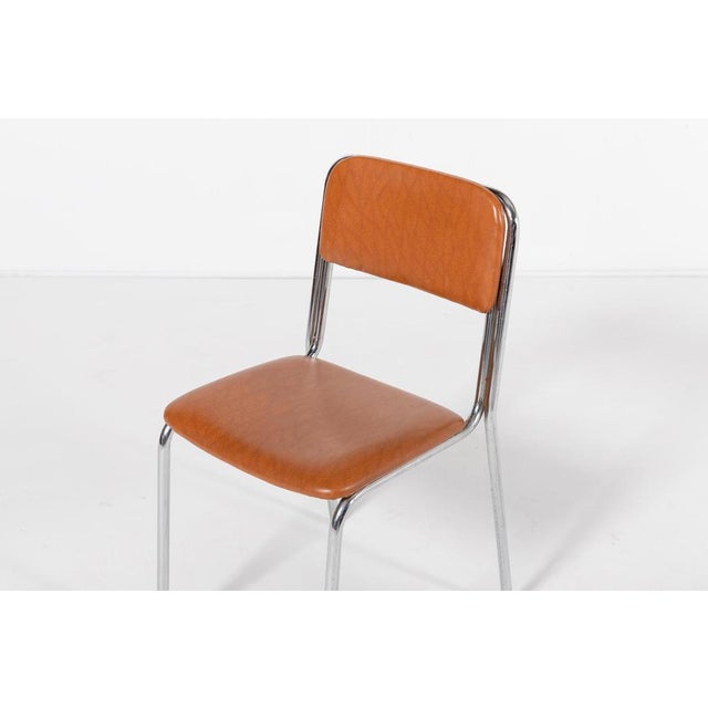 Brown Set of Mid-Century Modern Italian Chairs, 1960s For Sale - Image 8 of 10