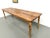 1950s Pine Farmhouse Table with Tapered Legs, France, 1950s For Sale - Image 5 of 18