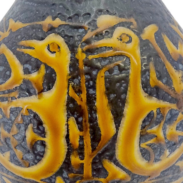 Nils Thorsson for Aluminia Baca 714/3223 Bird Vase, Denmark, Circa 1965 For Sale - Image 10 of 12