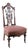 1880s Aesthetic Period Carved Wood Chair, Accent Chair, Victorian Style For Sale