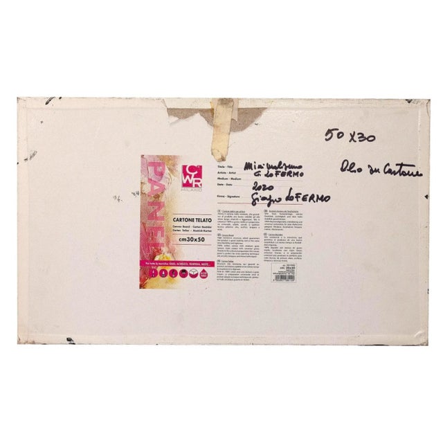 Contemporary Giorgio Lo Fermo - Minimalism Iv - Original Oil Painting On Canvas - 2020 For Sale - Image 3 of 4