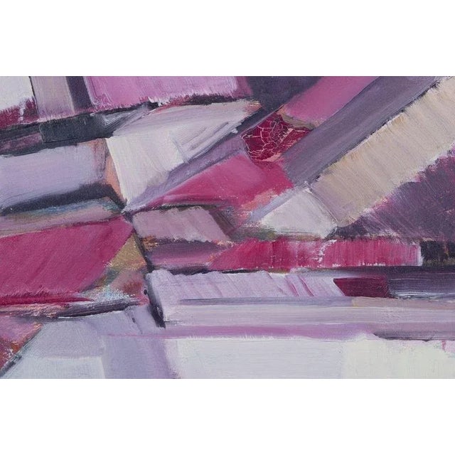 Torsten Hult, Abstract Composition, 1960s, Oil on Canvas For Sale - Image 4 of 8