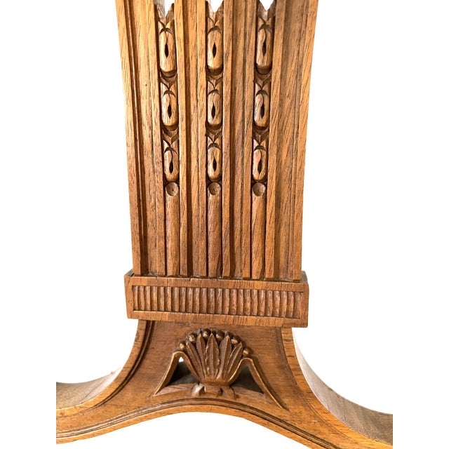 Brown Set of Louis XVI Style Side Chairs, France, 1930s For Sale - Image 8 of 15