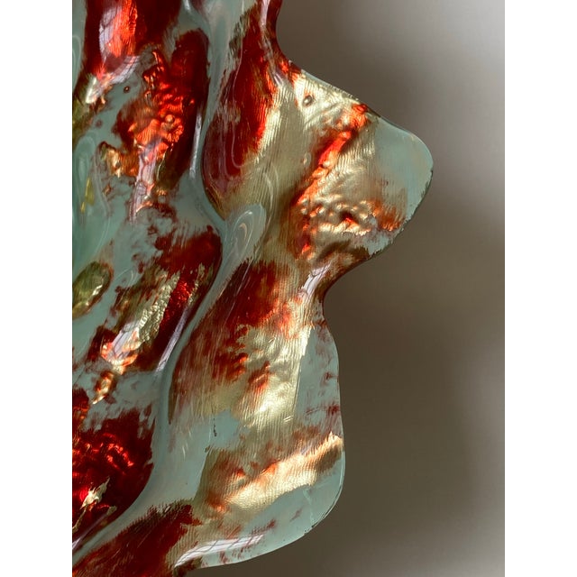 Late 20th Century Vintage Mediterranean Art Glass Centrepiece/Bowl For Sale - Image 5 of 12