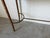 Vintage Faux Tiger Bamboo Wrapped Rattan Console Table For Sale - Image 11 of 16