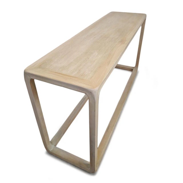 Contemporary Salvaged Elm Vintage Peking Console Table For Sale - Image 3 of 6