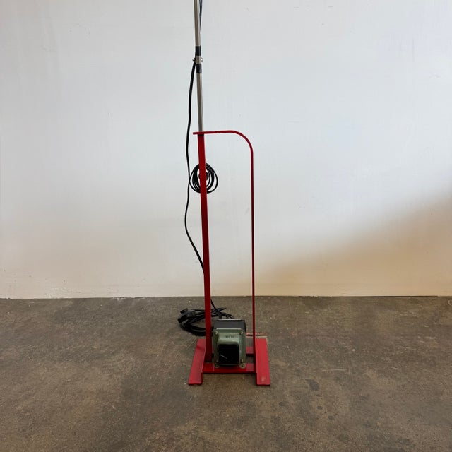 Red Toio Floor Lamp by Achille & Pier Giacomo Castiglioni for Flos, 1962 For Sale - Image 12 of 14