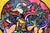 One of a kind original acrylic and gold leaf on canvas painting by local San Diego artist, Alexander Arshansky. Pictured...
