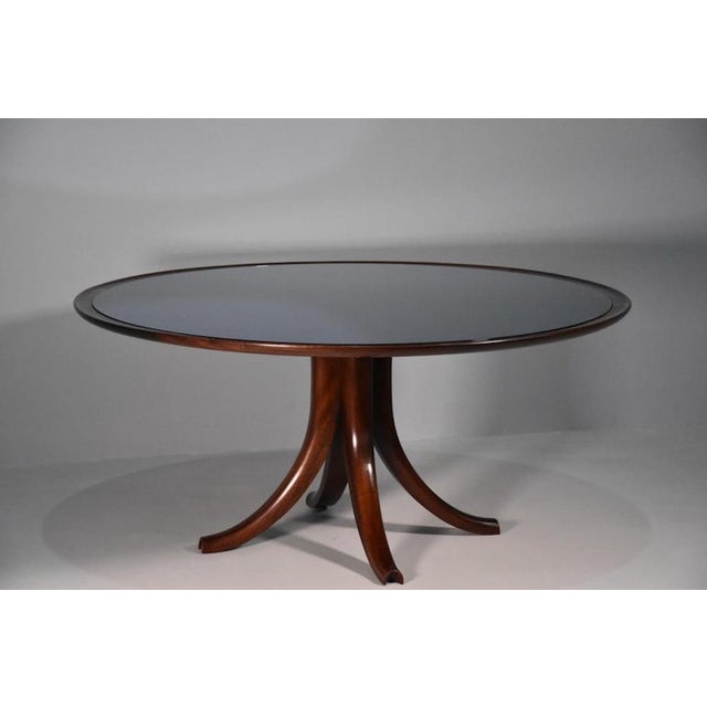 Mid-Century Modern Versone Coffee Table in Blue Mirrored Glass by Pietro Chiesa for Fontana Arte, 1940 For Sale - Image 3 of 13