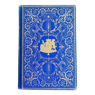 1920 the Great Events of the Great War Volume IV Book in Royal Blue With Gold For Sale