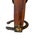 Vintage Western Folk Art Cowboy Boot Coin Bank With Horseshoe & Brass Bell – Handcrafted Rustic For Sale - Image 10 of 11