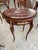 Only one pair available. Elevate your interior with this magnificent pair of French Louis XV side tables, handcrafted from...